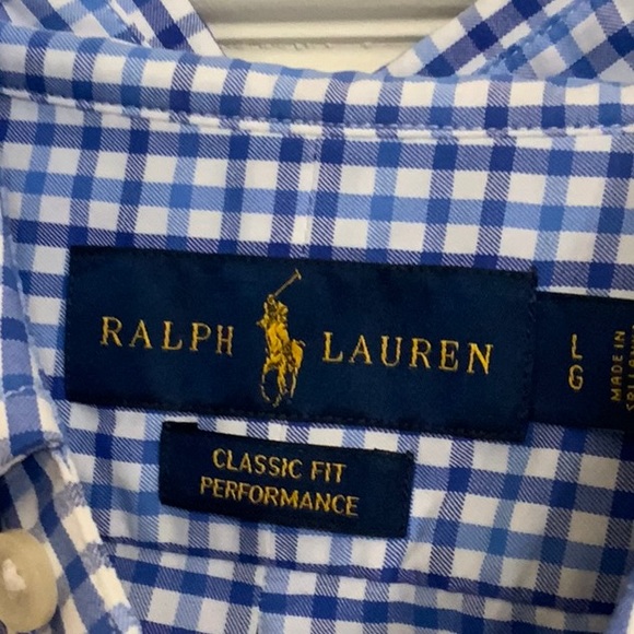 Ralph Lauren Classic Fit Performance Men’s Button Down Shirt - Picture 2 of 2
